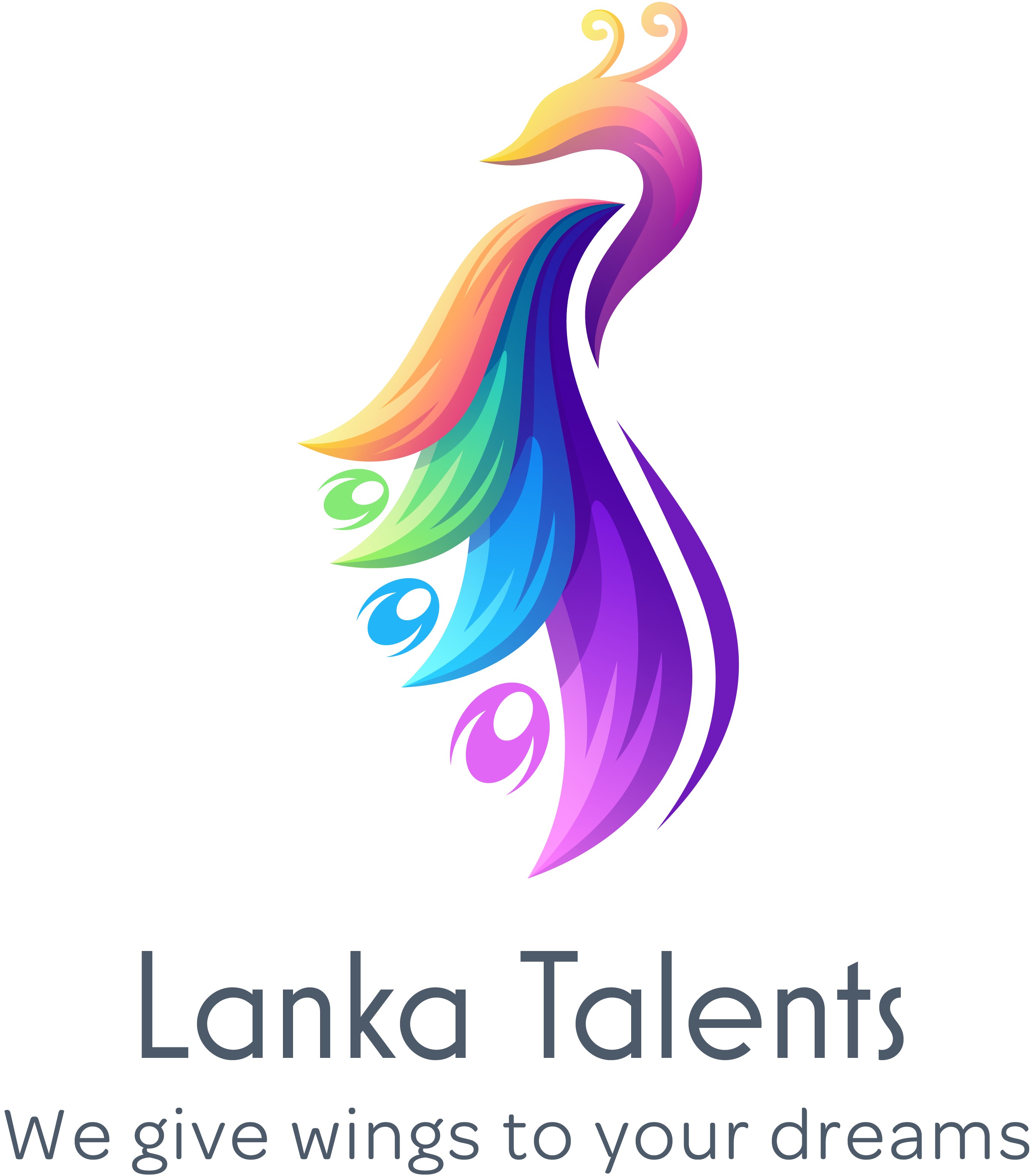 Kanishka Lanka Talents Design logo for Lanka Talents logo Lanka Talents V Final